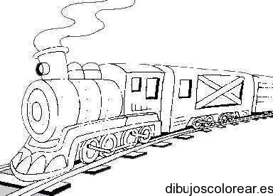 Dibujo de un tren