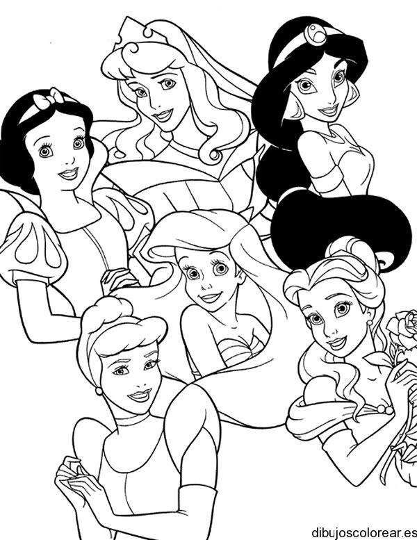 Disney-Princesses-Coloring-Printables