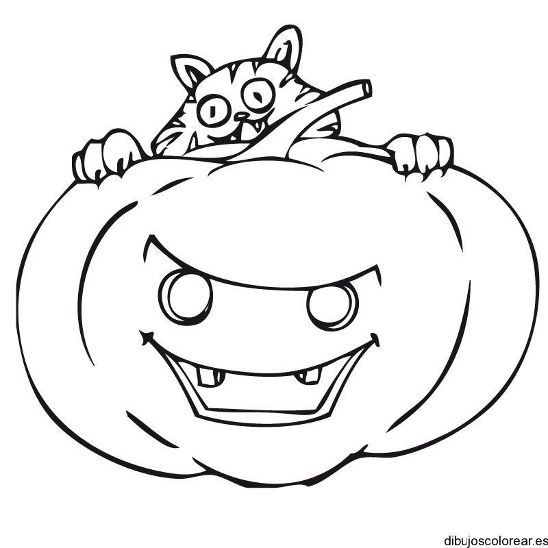 calabaza coloring pages - photo #13
