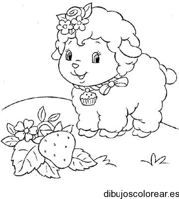 Dibujo de una oveja