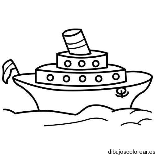 Dibujo de un barco