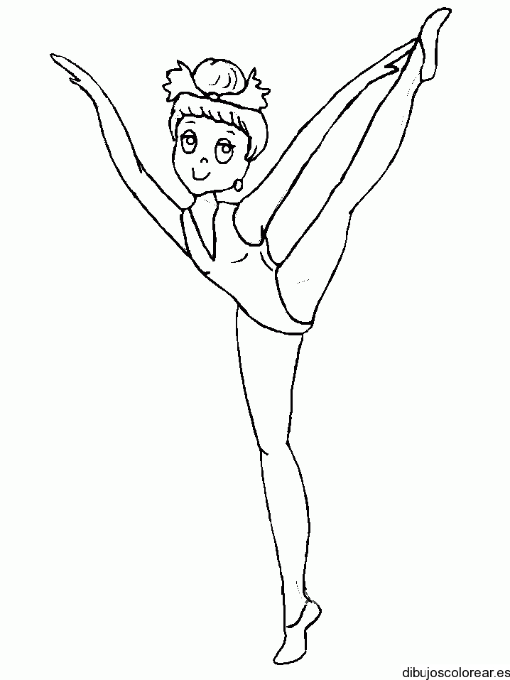 Dibujo De Una Joven Bailarina Atletica Realizar ejercicios de flexibilidad para el cuello es importante para aliviar la tensión que solemos acumular en esta parte del cuerpo, como consecuencia del estrés. dibujo de una joven bailarina atletica
