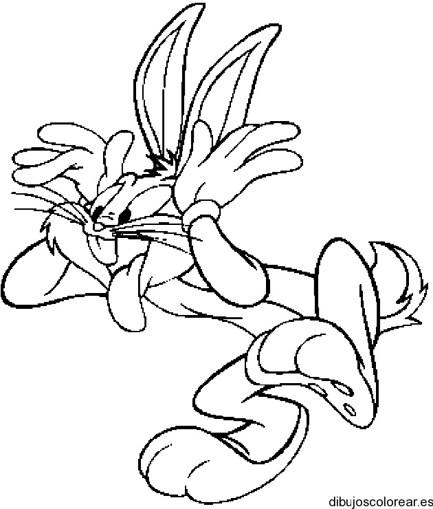  Dibujo de Bugs Bunny