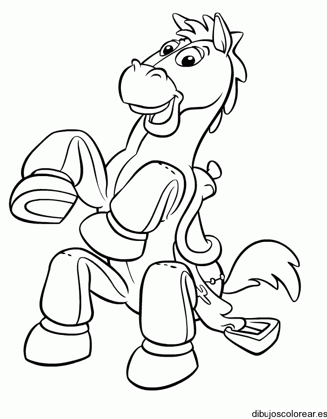  Dibujo del caballo de Woody